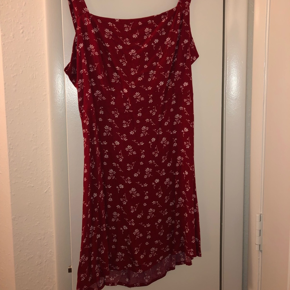 Open back dress